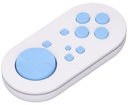 Jectse Bluetooth-Gamepad-Controller für Anki-App, 4 Modi -Bluetooth-Controller, 200 MAh Retro-Gamepad mit Automatischem Schlafmodus, Ladealarm, Unterspannungswarnung (BLUE)