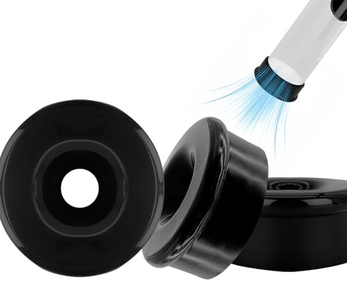 Pompes à Pénis Pompe à Pénis Manchette Noire en Silicone Pompe à Pénis Embout 3 Pièces pour l'Agrandissement de la Pension Extension du Pénis Super Seal Manchettes Pompe à Vide pour l'Homme