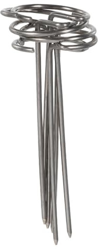 UKCOCO 6pezzi Kebab Inossidabile Per Friggitrice Ad Accessori Riutilizzabili Per Stabile Per e Barbecue