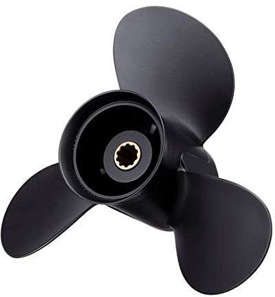Pizgear Außenbordpropeller 3R0B645230/48-896896A40 9,9 x 11 Ba, for Tohatsu-Nissan 25–30 PS Bootsteile Propeller für Boote