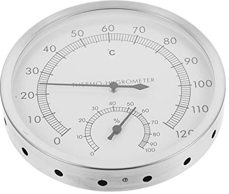 TOYANDONA Thermomètre Et Hygromètre De Sauna Pour Mesure Précise De Température Et Humidité