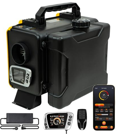 Sunster HTB1 8KW Diesel Standheizung, APP Steuerung Plateau-Modus 5500m Auto