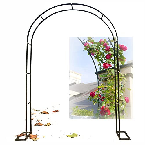 Arche de mariage en métal pour plantes grimpantes - Kit de décoration pour plantes grimpantes - Support de fleurs - Cadre de pergola pour fêtes et cérémonies - Support de treillage