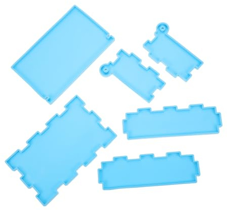 Homoyoyo Moule pour Boîte De Dominos DIY Accessoire Loisirs Créatifs Moule Silicone Antiadhésif Fabrication Boîte Dominos