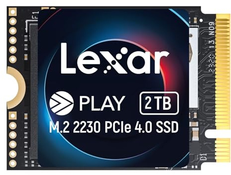 Lexar 2230 PCIe 4.0 Internal SSD 2TB, M.2 2230 PCIe Gen4x4 SSD, Up to 5200MB/s Read, 4700MB/s Write, Internal Solid State Drive Compatible with Steam Deck, ASUS ROG Ally