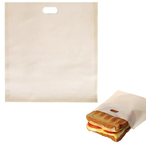 ETUCYNG Sandwichväskor för grill- | värmebeständiga non-stick grillpåsar | Grillad ostmat, varmkorgar, smörgås, grill-, mikrovågsugn, ugn