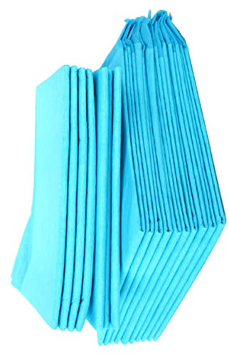 Mipcase 20stücke Einweg- -Pads Für Haustiere Trainings-Pads Mit Guter Flüssigkeitsaufnahme Mittelgroß in Blau Und Weiß Erhältlich