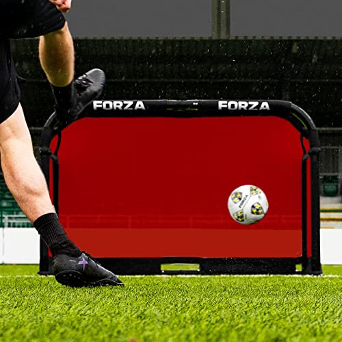 FORZA Ersatznetz für POD Tore – Weiß/Gelb | 3 Größen (1,2 m x 0,76 m, Rot)
