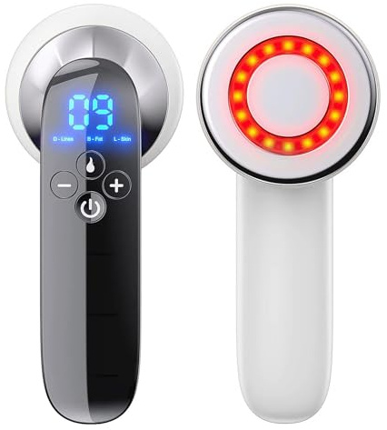 Masajeador Anticelulitis Reductor,Masajeador Anticelulítico,Radiofrecuencia Corporal con 3 Modos,10 Niveles de Intensidad,EMS Belleza Corporal,para Cintura, Piernas,Regalos para Hombres y Mujeres