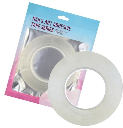 Cinta De Montaje Transparente De Doble Para Prensar Uñas Adhesivo Cintas Adhesivas Fuertes Para Uso En Interiores Y Exteriores Adhesivo Transparente