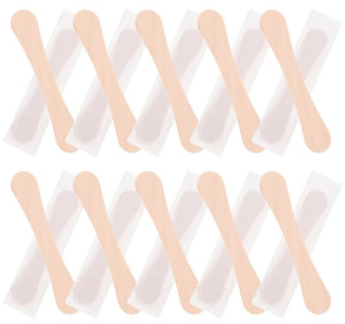 BIUDECO 120pcs Small Wooden Ice Cream Spoons Disposable Dessert Tasting Spoons Biodegradable Appetizer Utensils for Parties and Crafts