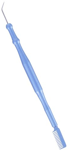UKCOCO Wimpernlifting Werkzeug Edelstahl mit Kamm Wimpernseparator für Wimpernwelle und Wimpernfärben Kompakt und Leicht