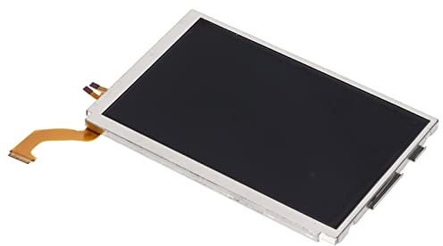 Qcwwy 3DS XL Upper LCD Screen LCD Material Professional Replacement Part Perfect for Repairing Your Game Console Display Video Games Peripherals