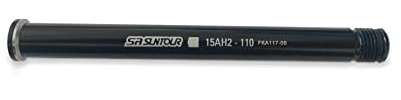 Suntour Steckachse-2220590966 schwarz 110mm