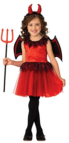 Rubies Devil Girl Costume for Kids, Girl's Medium