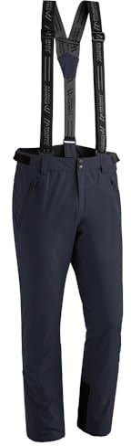 Maier Sports Anton Slim, Enganliegende Herren Skihose, Schneehose | Stretchmaterial, Verstellbarer Bund, mTHERM Wattierung für warme Abenteuer, mTEX für Nässeschutz, Perfekt für den Winter
