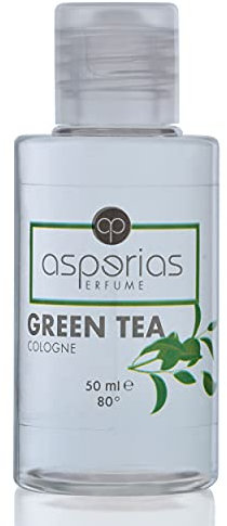 Asperias Perfume Cologne Green Tea Eau de Cologne After Shave Rasierwasser Kölnischwasser Duftwasser (250 ml)