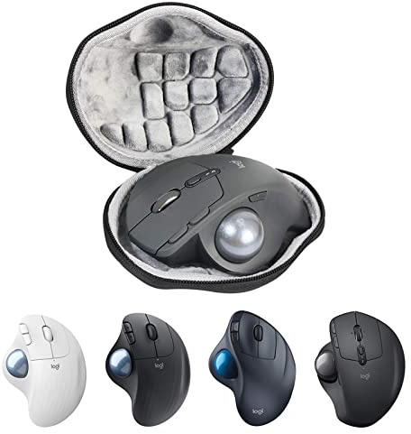 MotuTech - Funda rígida para Logitech MX Ergo/Ergo M575 y M570 con ratón inalámbrico, funda protectora antigolpes antiarañazos