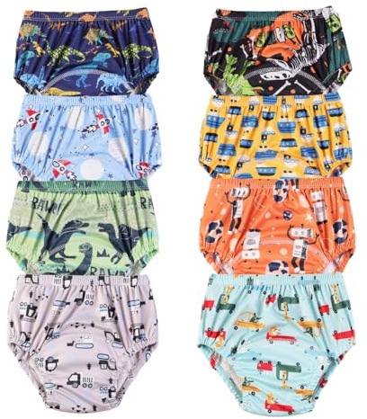 DUDUFUN 6er-Pack Baby Kleinkinder Töpfchen Trainingshose Trainerhose für Jungen und Mädchen 2-6 Jahre