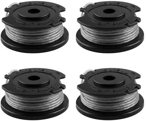 Thyonta 4PCS Bosch haystack Durable Material Easy to Use Mowing Replacement Spool Accessory Suitable for Most Lawn Mowers F016800569/F016800385 etc.