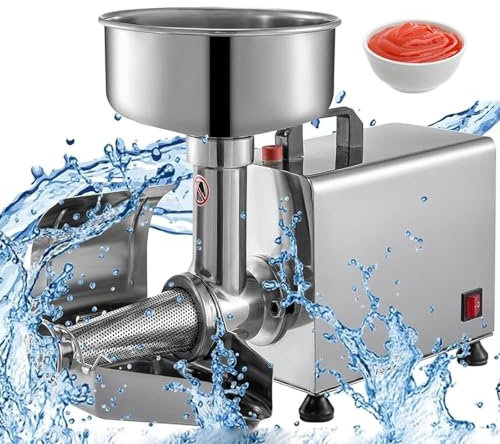 Colino Elettrico Per Pomodori, Macchina Per Produzione Salsa Pomodoro,Colino Per Alimenti E Produttore Salse,Mulino Per Alimenti Qualità Commerciale,Per Salsa Pomodoro,Fragole E Mirtilli,Silver