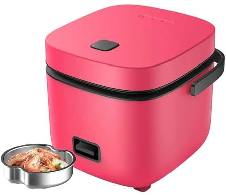 Mini Olla arrocera y vaporera, Olla arrocera pequeña, protección contra Altas temperaturas, Mini Olla arrocera para 2 ollas arroceras de microcomputadoras de Estilo japonés, Taza medidora