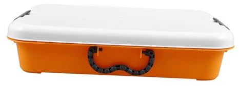 VICASKY Handliche Tragbare Sandspielbox Mit Deckel Kleine Multifunktionale Aufbewahrungsbox Für Spielzeug Und Sandzubehör Leicht Für Junge Mädchen Draußen Und Unterwegs Für Sandkasten