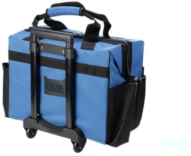 trolley portaherramientas - carro de 45 x 24 x 42 cm con múltiples compartimentos para organizar herramientas, ideal para trabajo y almacenamiento.