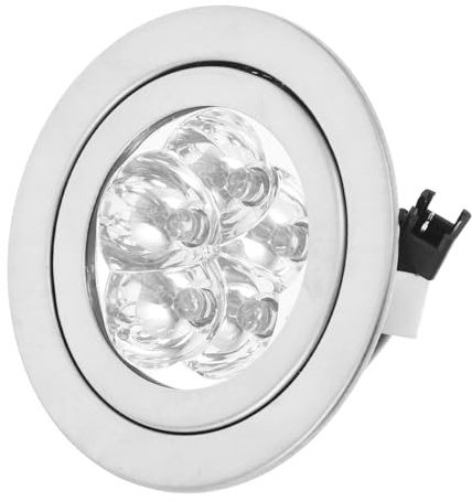 WHAMVOX 12v Led Range Hood Light Bulb Replacement Energy-Saving Round Vent Hood Lamp Part for Kitchen Stove Cool White Appliance Bulb