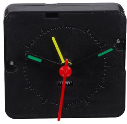 jojofuny Quarzuhrwerk Klein Ersatzteil Mit Stunden Minuten Sekundenzeigern Diy-Uhrwerk FüR Wecker Wanduhr Reparatur Und Bausatz ZubehöR