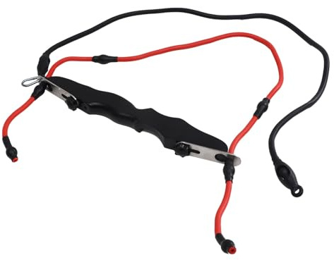 HOLIDYOYO Bogensport Trainingsgerät für Anfänger Elastisches Gummiband Bogentrainer Krafttraining für Arm Finger Rücken Muskelaufbau Reflexbogen Training Zuhause und Unterwegs