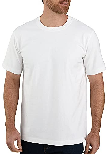 Carhartt Kortärmad T-shirt för män med avslappnad passform, Vitt, XXL