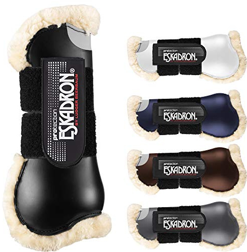 Eskadron 2er Set Gamaschen Flexisoft Faux Fur für vorne