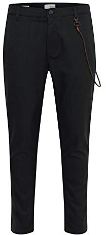 !Solid Travis herr tygbyxa chino Cropped Slim Fit