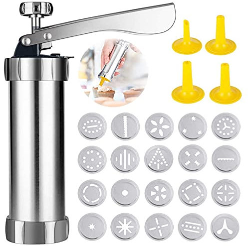 Diy-Werkzeuge Zum Backen Von Keksen Gebäckpresse Plätzchenpresse Keksmaschine Kekspresse Garnierspritze Gebäckspritze Feinen Dekorieren Von Torten, Spritzgebäck,Desserts Befüllen Von Krapfen