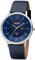 REGENT Herren-Uhren Analog Solar One Size Blau 32020784