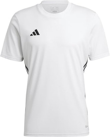 adidas Men's TABELA 23 JSY T-Shirt, White/Black, M