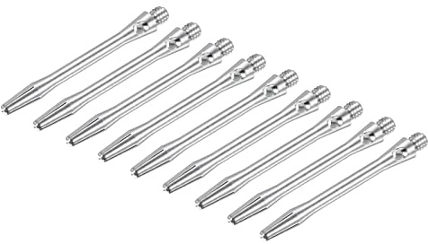 PATIKIL Aluminium Dart Schäfte Stück, 2BA Medium Gewinde Dart Shafts Dartzubehör für Stahlspitzen Darts Dartpfeile