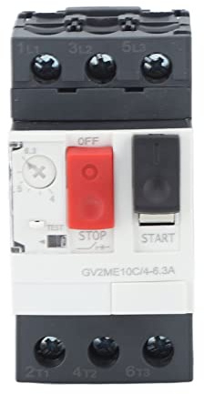 Disjoncteur Moteur GV2 ME14C 6-10A Rail Din 35mm Protection Courts Circuits Surcharges Pour Applications Industrielles