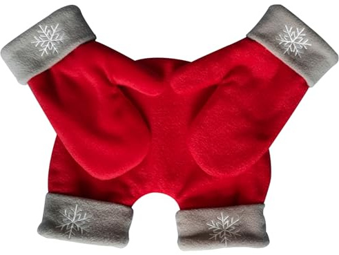 Guantes de invierno, 3pcs Guantes de pareja cálidos 2 personas Mittenas de invierno Guantes de Navidad Rojo Pareja de disfraces Accesorios Guantes cálidos, guantes de invierno.