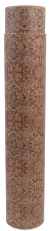 SEWACC Tubo para pósteres de 20 pulgadas - Soporte telescópico versátil para pergaminos de pinturas - Tubo de almacenamiento vintage de caligrafía china, accesorio de envío para pósteres e