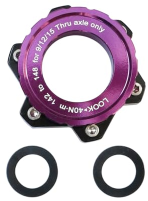 HUAJINGKEJI Bremsscheiben-Mittelnabe, Boosts-Adapter, Fahrrad-Unterlegscheiben auf 6-Loch-Adapter, dauerhafte Bremsscheibe