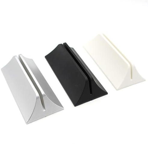 Pince pour écran de bureau pour cloisons en verre ou en bois, 4,2 mm d'épaisseur, amovible, support de séparation de meubles, pince en ABS, 14 x 6,5 cm, argent/noir/blanc