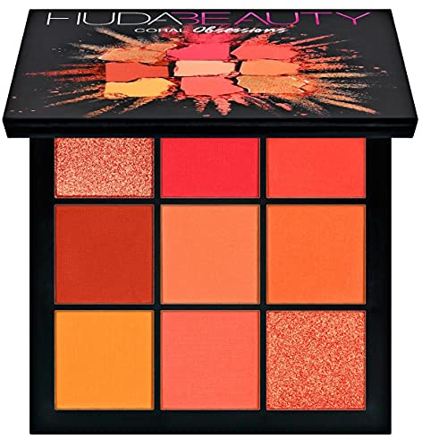 HUDABEAUTY Obsessions Eyeshadow Palette by Huda Beauty Coral
