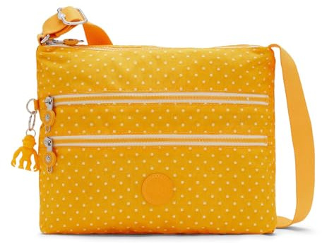 Kipling Damen Alvar Umh ngetaschen, Soft Dot Gelb, Einheitsgröße EU
