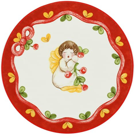 THUN - Sottopentola Sweet Christmas - Porcellana - Linea Sweet Christmas - Living, Arredare la Casa - Ø 18 cm; 1 cm h