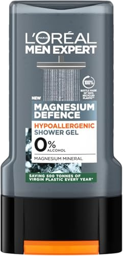 L'Oréal Paris Men Expert Magnesium Defense Gel de Ducha Hipoalergénico 0%