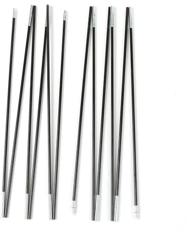Vordachstangen Set Camping 7mm Bogen for Zeltstange Fiberglas Camping Zubehör Pole Outdoor Camping Ausrüstung Zelte Pole Ersatz (Color : 1 Person Tent 3.26m)
