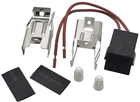 Emmui Pièces de cuisinière électrique ERR117 Kit de prise pour cuisinière électrique Whirlpool Kenmore Remplace 74-06-132 74-06-190 6130-115 RR109 (1 ensemble)