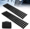 GOPLUS Recovery Board Offroad Tracks, juego de 2 ayudas de arranque, S/M/L y tracción con bolsa de transporte, alfombrilla de tracción para coche en nieve, barro y arena, para SUV y camioneta (82 x 21